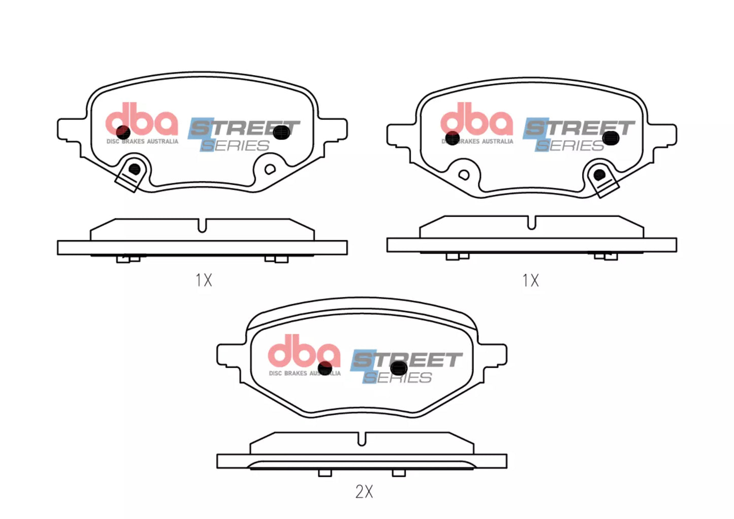 DBA Brake Pads Street Series | Rear Axle — BP OPREMA I SERVIS d.o.o.