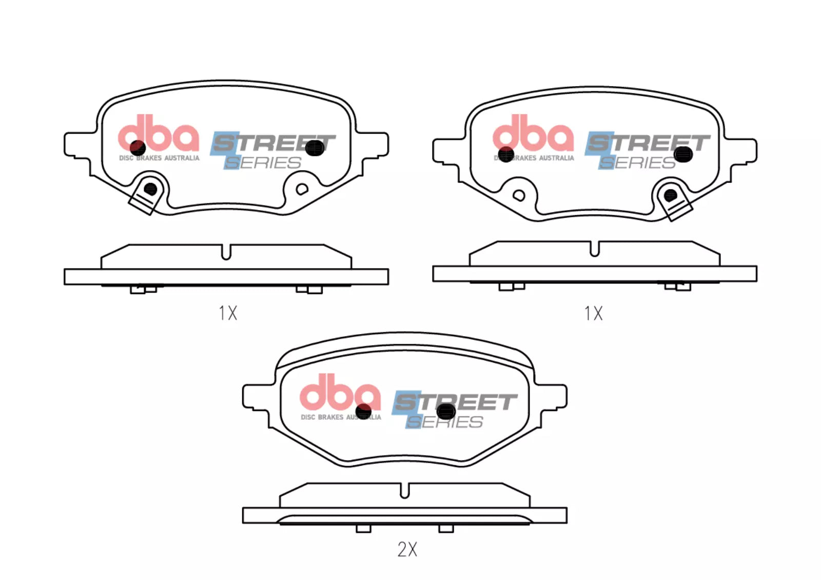 DBA Brake Pads Street Series | Rear Axle — BP OPREMA I SERVIS d.o.o.