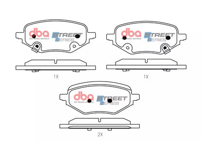 DBA Brake Pads Street Series | Rear Axle — BP OPREMA I SERVIS d.o.o.