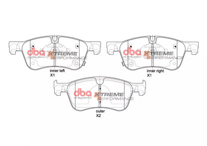DBA Brake Pads Xtreme Performance | Front Axle — BP OPREMA I SERVIS d.o.o.