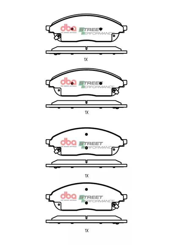 DBA Brake Pads Street Performance | Front Axle — BP OPREMA I SERVIS d.o.o.