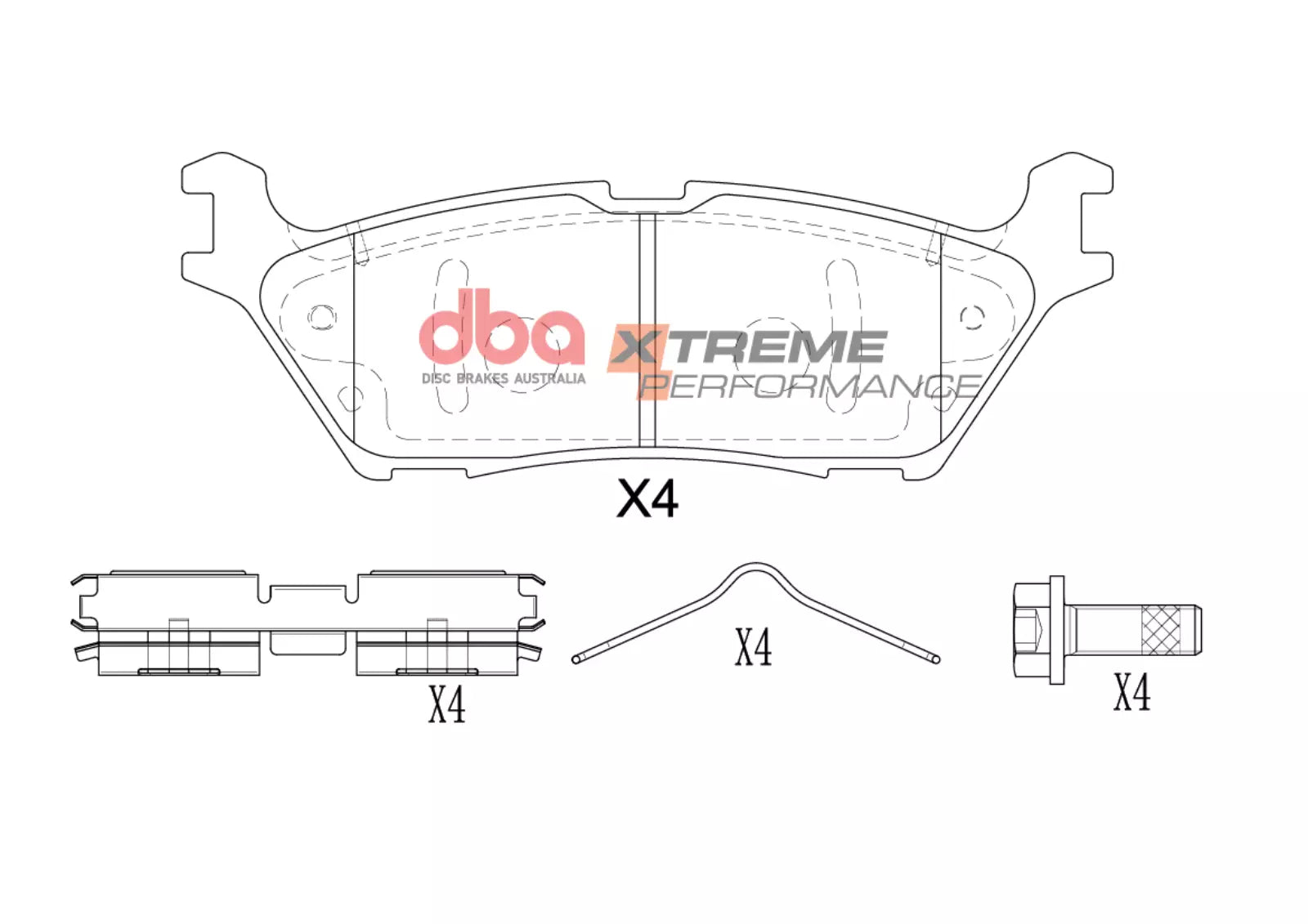DBA Brake Pads Xtreme Performance | Front — BP OPREMA I SERVIS d.o.o.