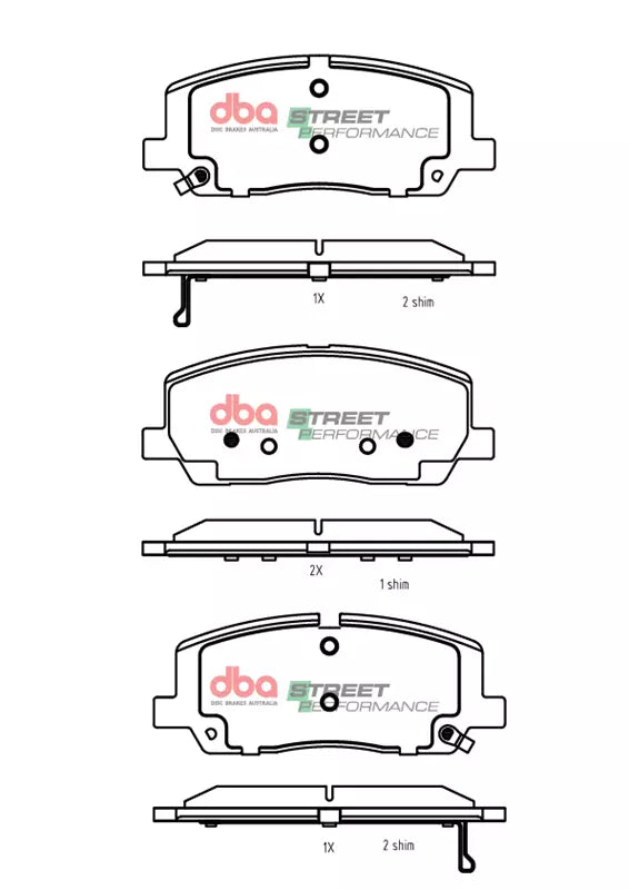 DBA Brake Pads Street Performance | Front Axle — BP OPREMA I SERVIS d.o.o.