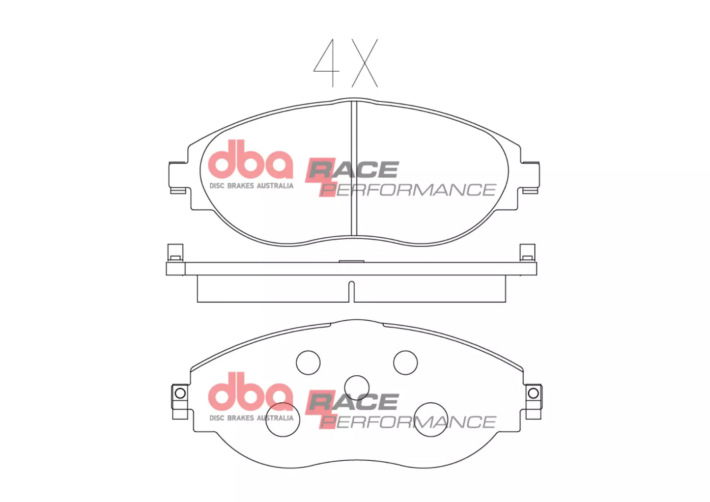 DBA Brake Pads Race Performance | Front Axle — BP OPREMA I SERVIS d.o.o.