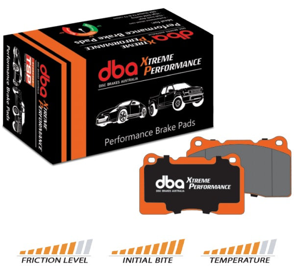 DBA Brake Kit - 4000 Series T3 Slotted & Xtreme Performance Brake Pads (2x DBA42286S + DB2299XP) — BP OPREMA I SERVIS d.o.o.
