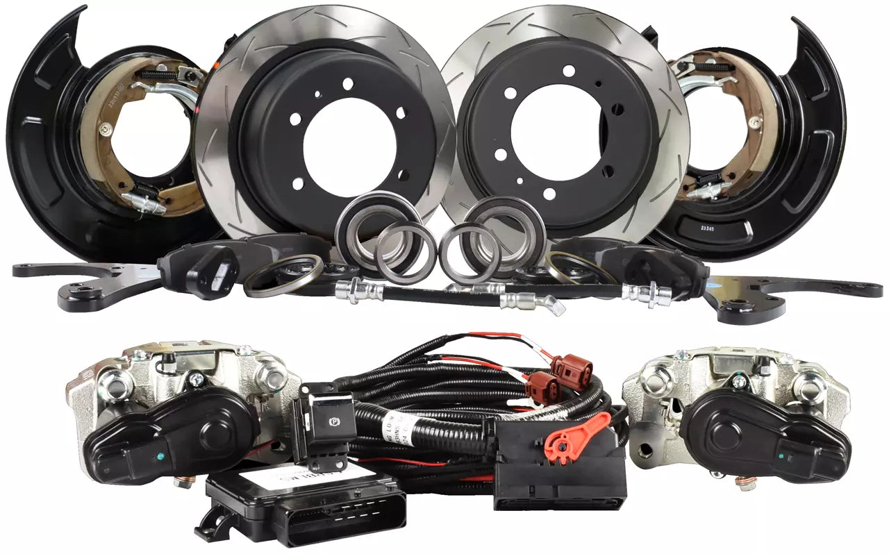 DBA Drum To Disc Conversion Kit With Electric Handbrake — BP OPREMA I SERVIS d.o.o.