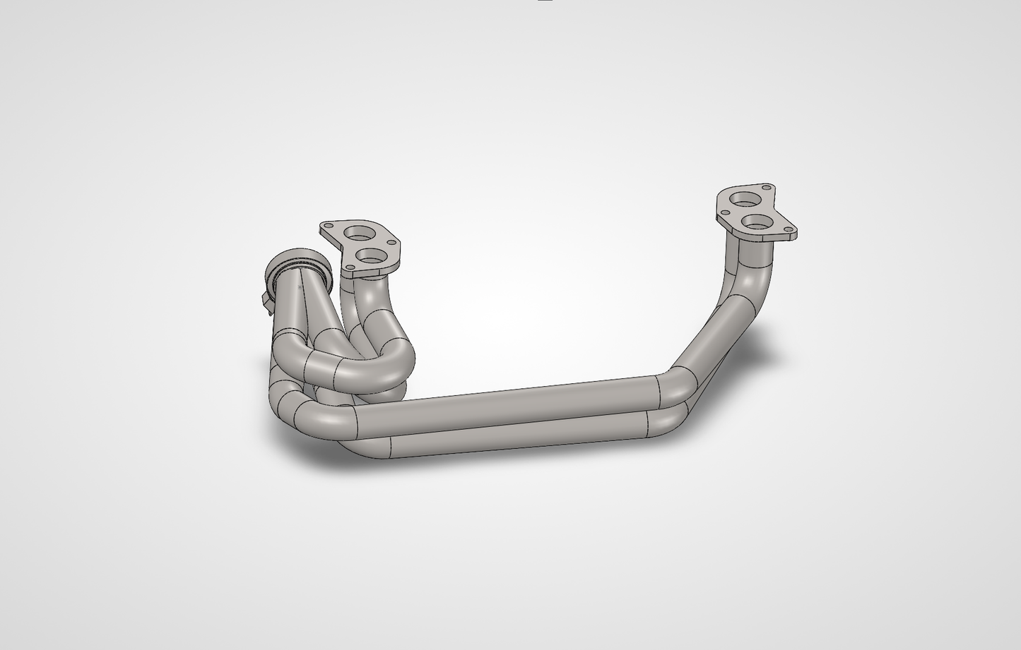 IMPREZA EJ20 - SYMPHONY - CFD ISPUŠNA GRANA