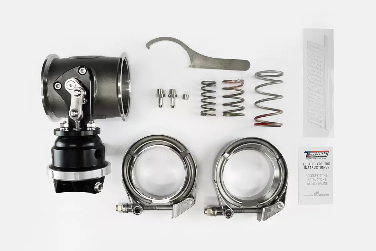 Turbosmart PSG76 Pneumatic Straight Gate 6psi Black — BP OPREMA I SERVIS d.o.o.